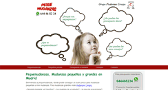 Desktop Screenshot of pequemudanzas.com